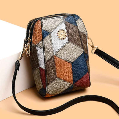 Vertical Mobile Phone Bag | Compact Crossbody Purse for Women