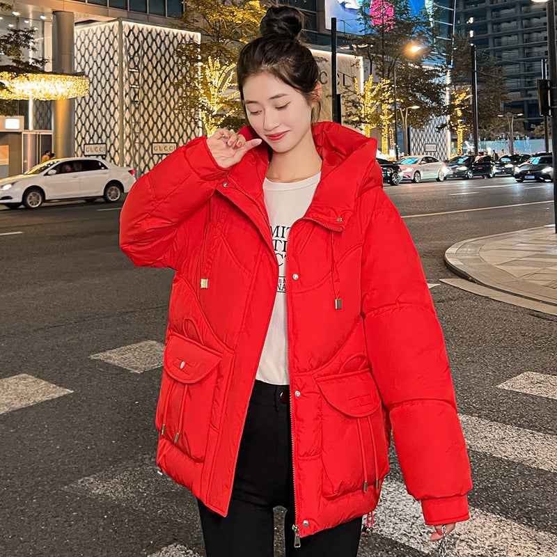 European Bread Short Down Cotton Clothing Cotton Coat Women's
