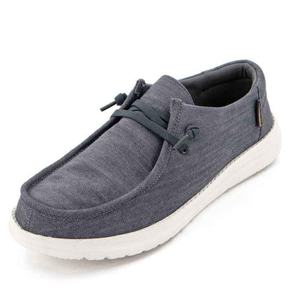 Plus-size Men's Loafer Canvas Casual Shoes