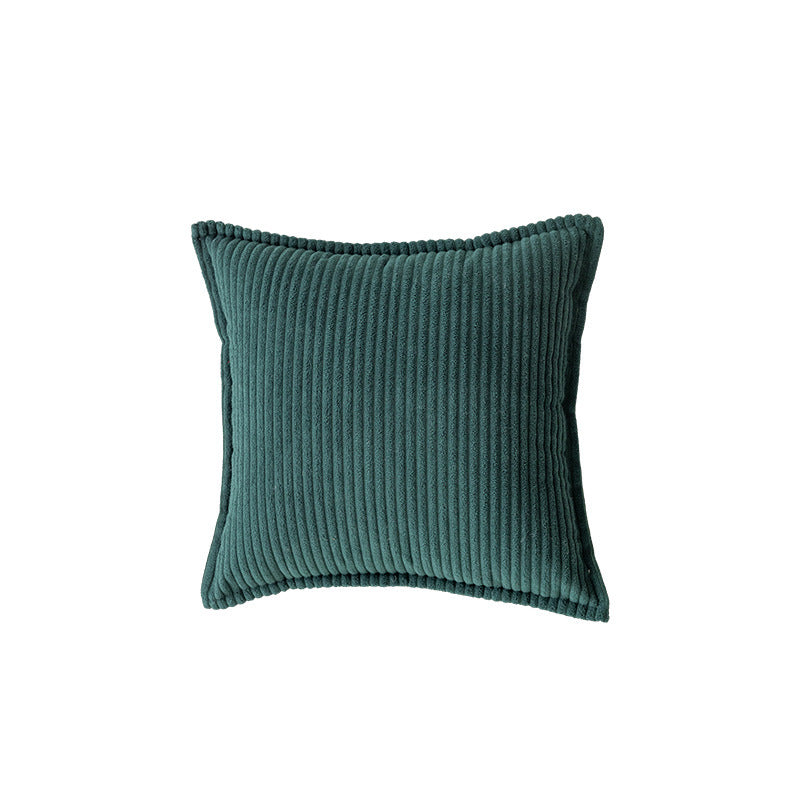 Corduroy Striped Pillow Cover - Textured Ribbed Cushion Case