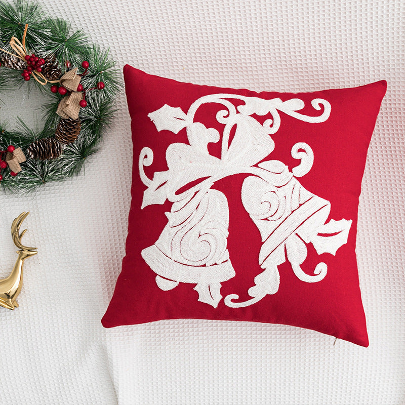 Festival Living Room Bedroom Decoration Background Cushion Red Pillowcase