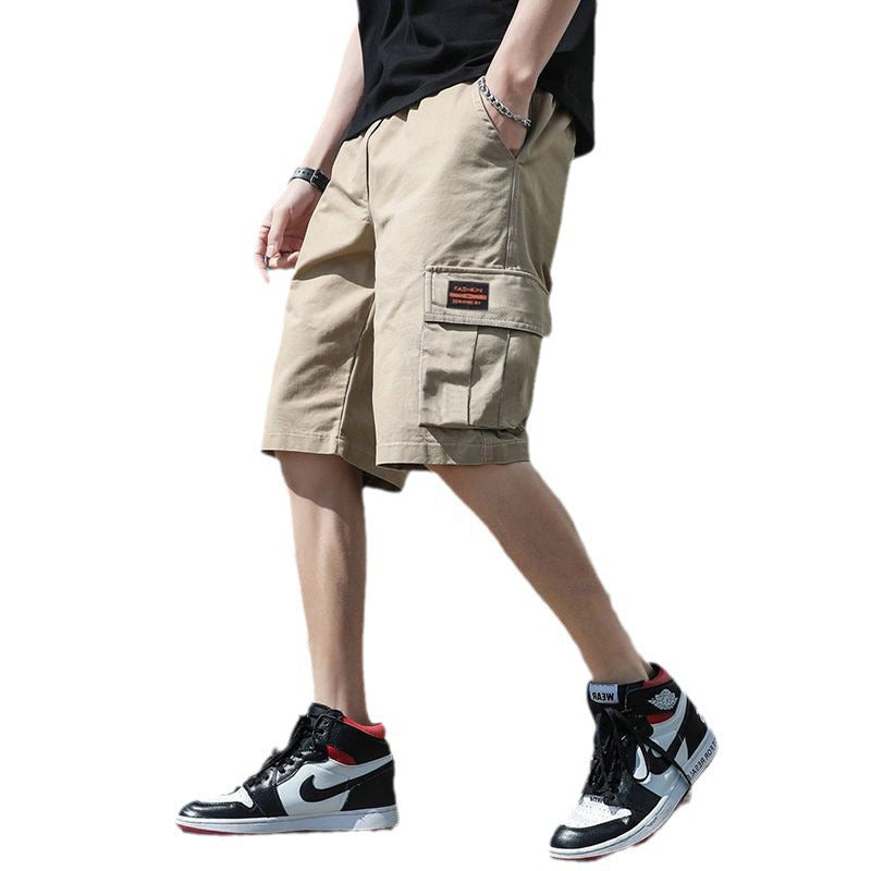 Men's Pure Cotton Cargo Shorts - Tooling Style Work Shorts