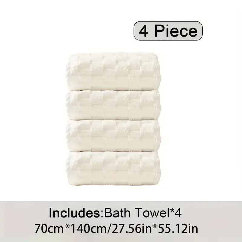 Vacuum Coral Fleece Towels Home Daily Bathroom Bath Towel