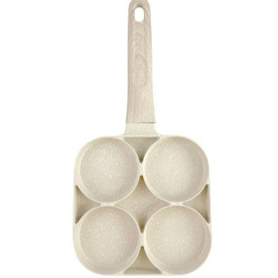 3-in-1 Breakfast Pan - Mini Burger Maker with Maifan Stone Non-Stick