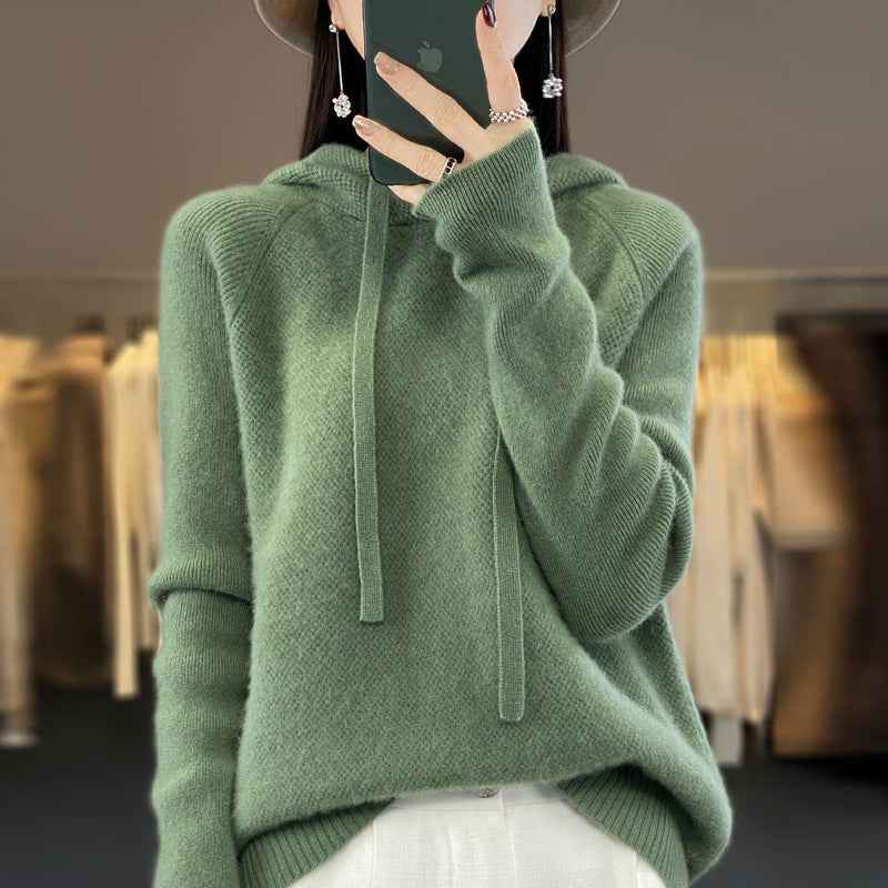 Women's Casual Hooded Sweater