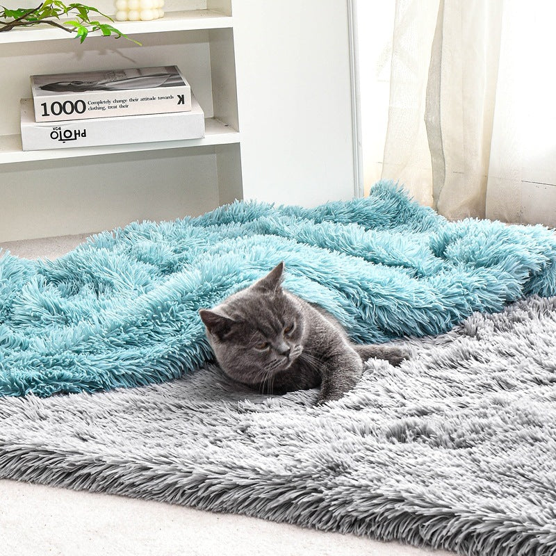 Pet long-haired velvet blanket