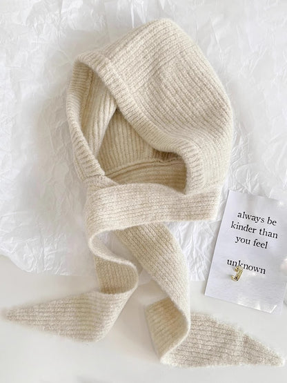 Bandage Warm Balaclava - Retro Pullover Earmuffs Hat - DropOnline.co