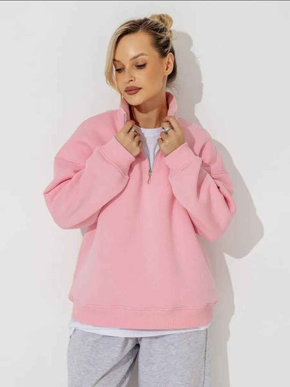 Lazy Style Fashion Casual Personality Versatile Zip-up Hoodie