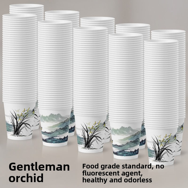 Heavy-Duty Disposable Cups - Extra Thick Durable 250ml Bulk Pack