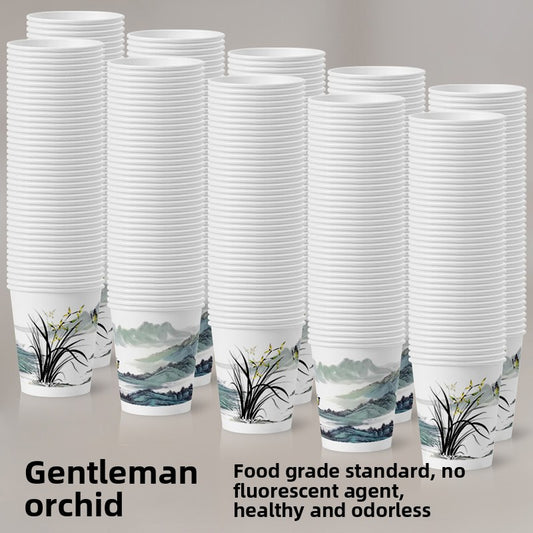 Heavy-Duty Disposable Cups - Extra Thick Durable 250ml Bulk Pack