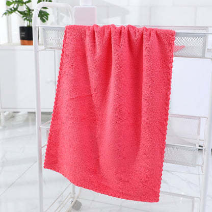 Household Absorbent Coral Fleece Towel