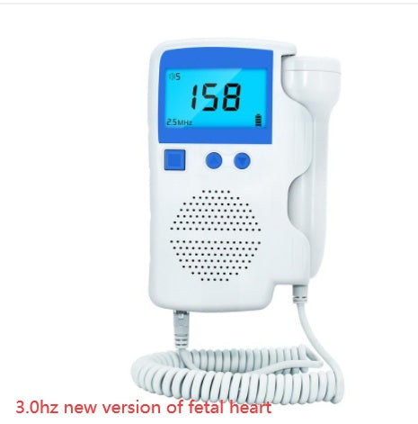 Fetal Heart Rate Monitor - Home Pregnancy Baby Heartbeat Detector & Doppler