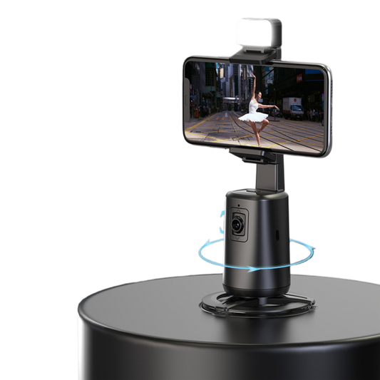 Auto-Tracking Phone Tripod - 360° Smart Follow Tripod Stand with AI Technology