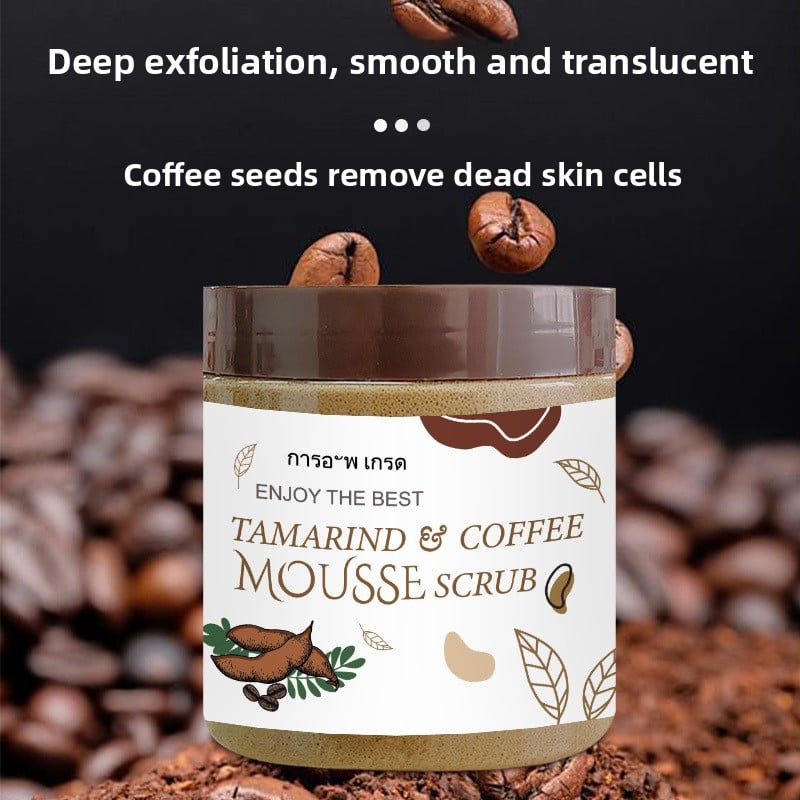 Coffee Sea Salt Body Scrub - Exfoliating Natural Skincare