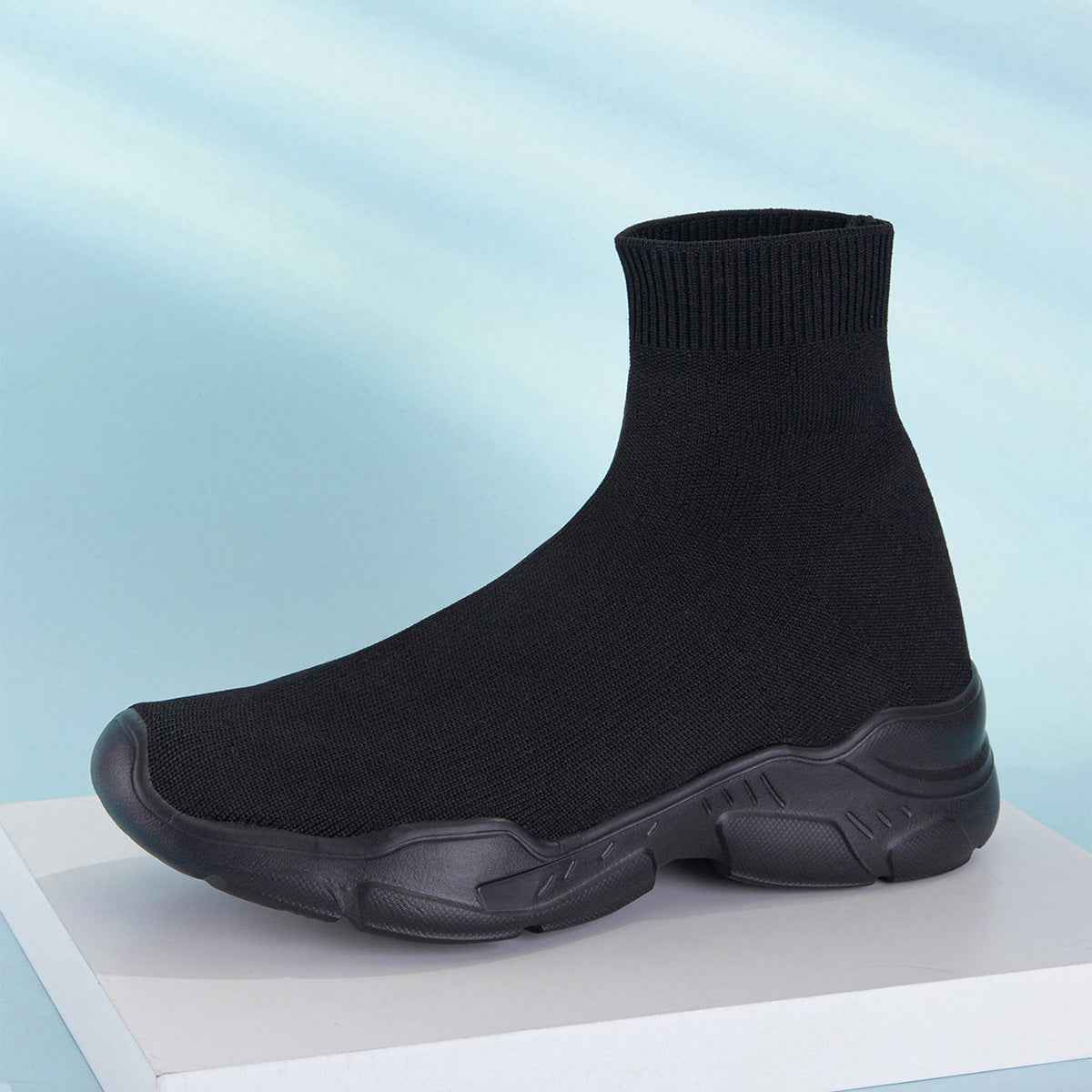 Thick-soled Versatile Street Slip-on Casual Shoes