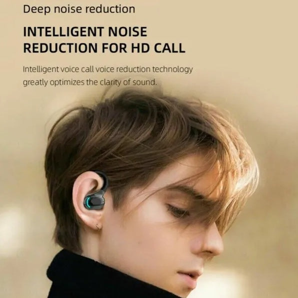 Bluetooth 5.1 Wireless Earbuds - Stereo Ear Hook Headphones