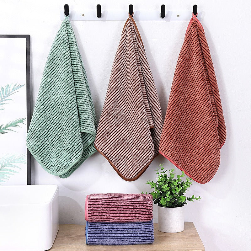 Premium Coral Fleece Towel Set - Quick Dry Bath & Beach