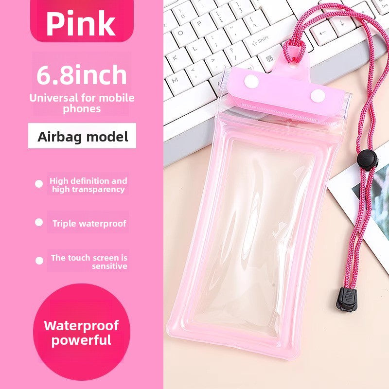 Floating Waterproof Phone Pouch - Touch Screen Compatible IPX8 Protection