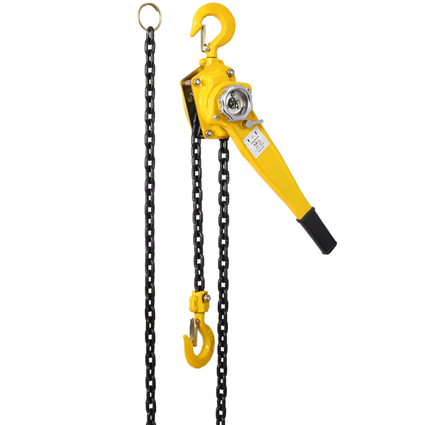 Lever Chain Hoist 3 4 Ton 1650LBS Capacity 10 FT Chain Come Along With Heavy Duty Hooks Ratchet Lever Chain Block Hoist Lift Puller