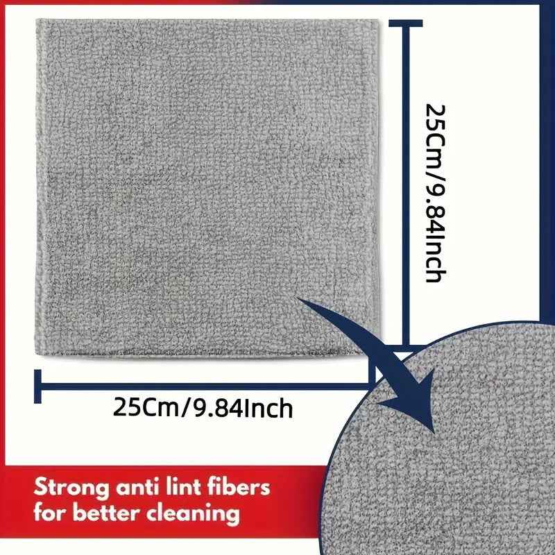 Microfiber Absorbent Cloth Kitchen Home Dishwashing Car Cleaning Towel