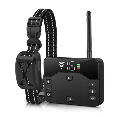 Wireless Electric Dog Fence Waterproof Pet Shock Boundary Containment System Electric Training Collar For Small Medium Large Dogs - DropOnline.co