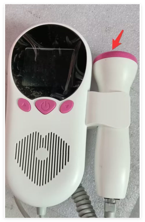 Fetal Heart Rate Monitor - Home Pregnancy Baby Heartbeat Detector & Doppler