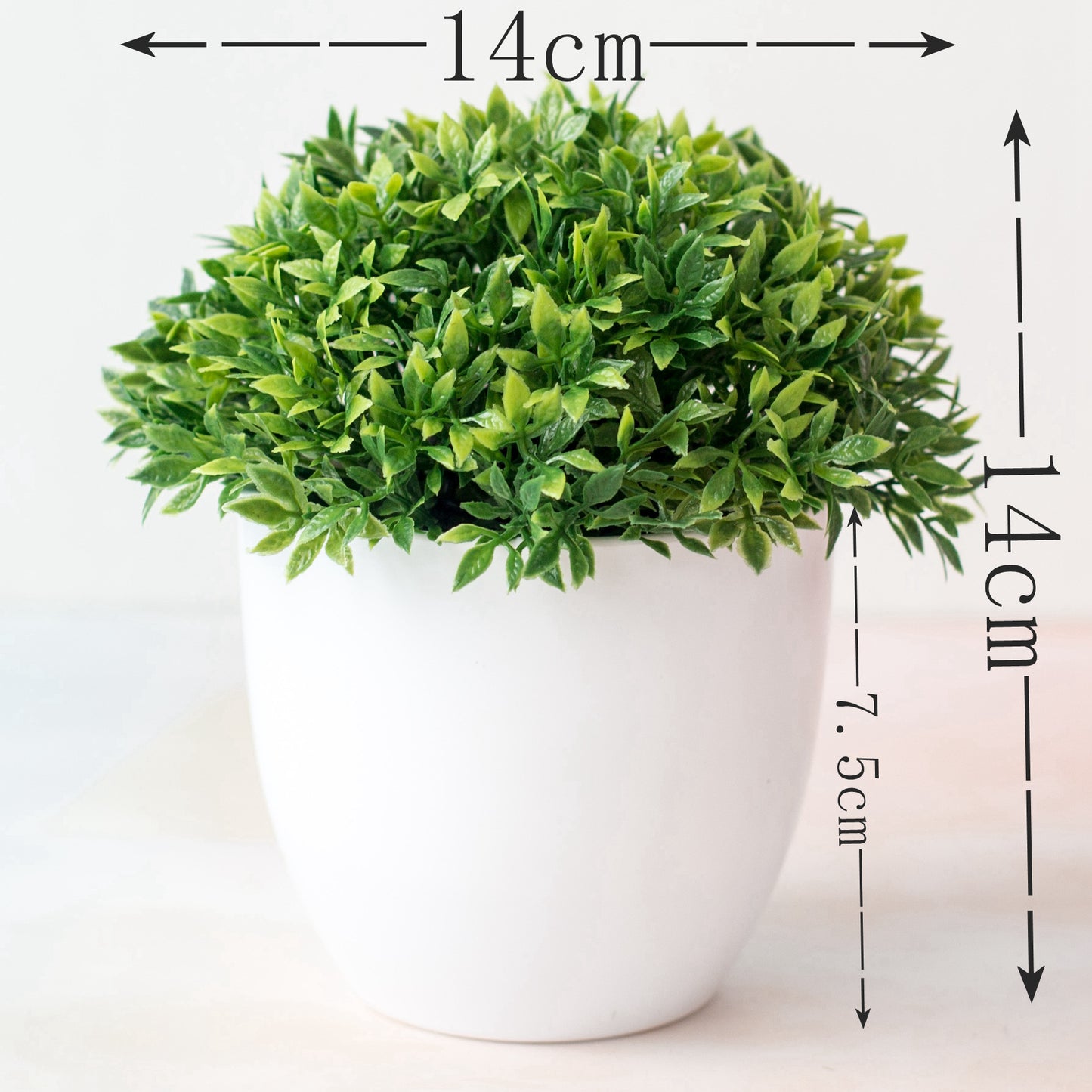 Premium Simulated Plant Bonsai - Artificial Green Home Decoration with Basin