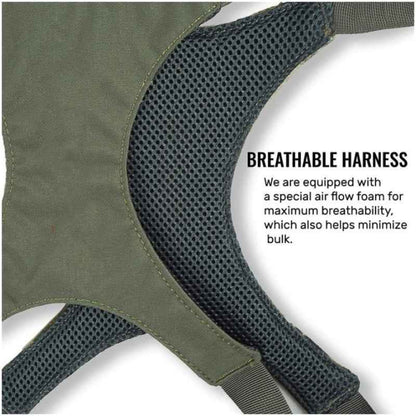 Outdoor Hunting Telescope Bag Adjustable Binoculars Chest Pack Camouflage