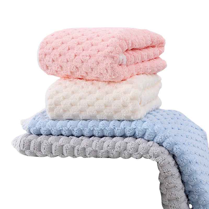 Vacuum Coral Fleece Towels Home Daily Bathroom Bath Towel
