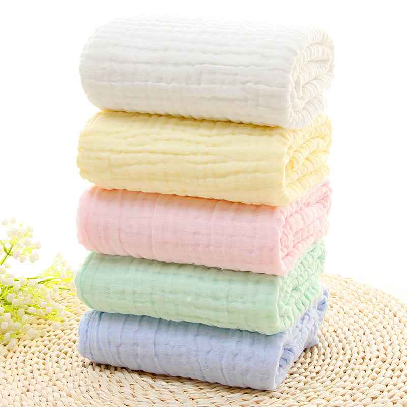 Simple Printing Creative 6-layer Gauze Baby's Bath Towel