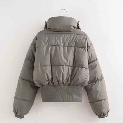 Women's Fashion Simple Cotton Long Sleeve Coat