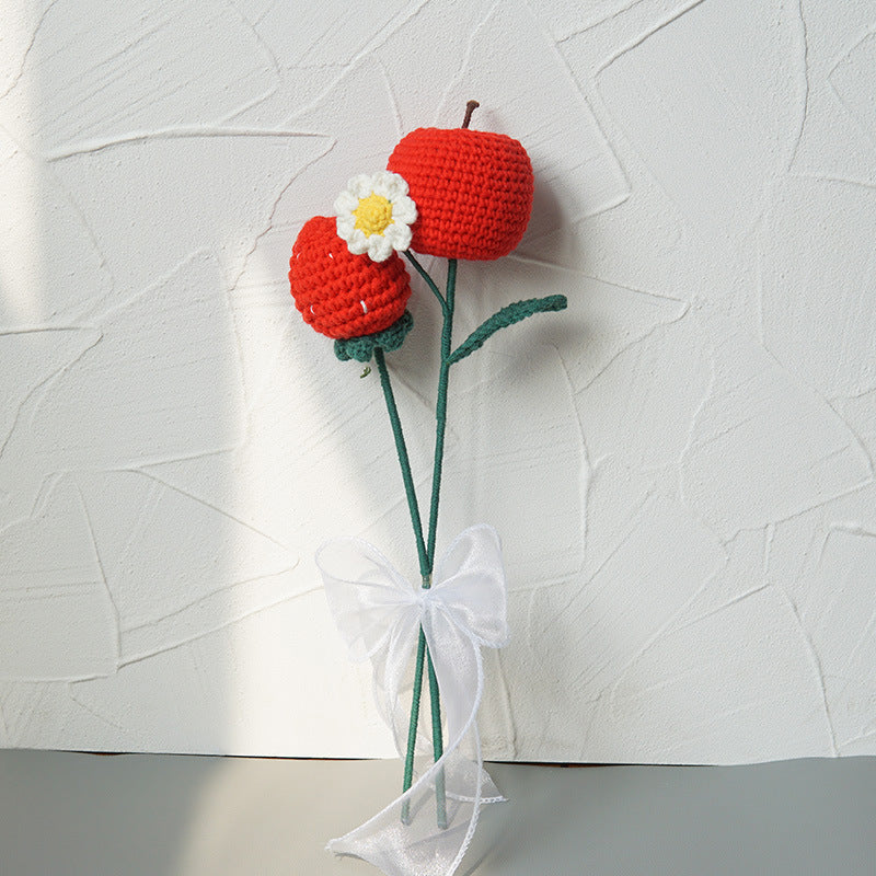 Home Hand-knitting Bouquet Pendant Decoration