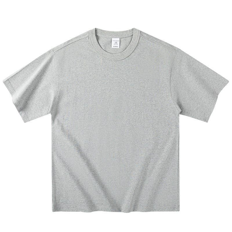 Men's Pure Cotton Short Sleeve T-Shirt - Premium Basic Tee