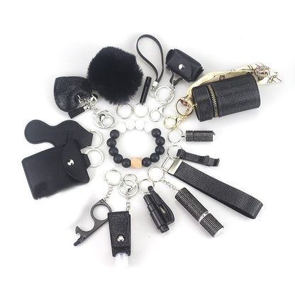Diving Fabric Self-defense Alarm Keychain - DropOnline.co