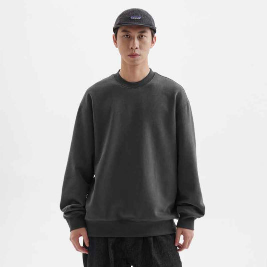 Men's Solid Color Fleece-lined Jacket With A Hoodie Inside