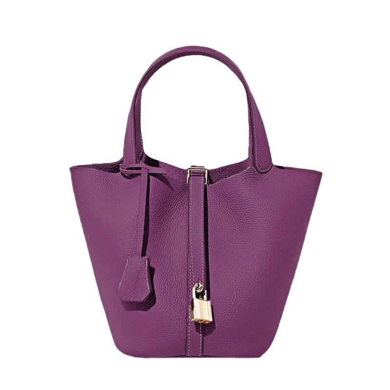 Basket Bag Palm Purple Blue Powder Yellow Ash Black White