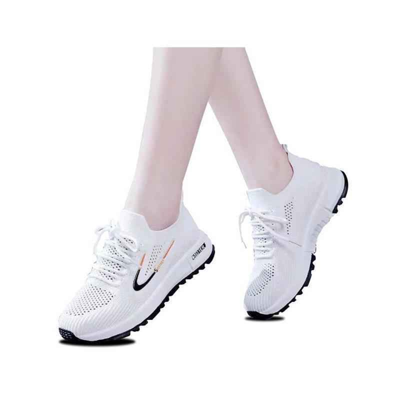 Versatile Flyknit Mesh Casual Sneakers Running Shoes For Students