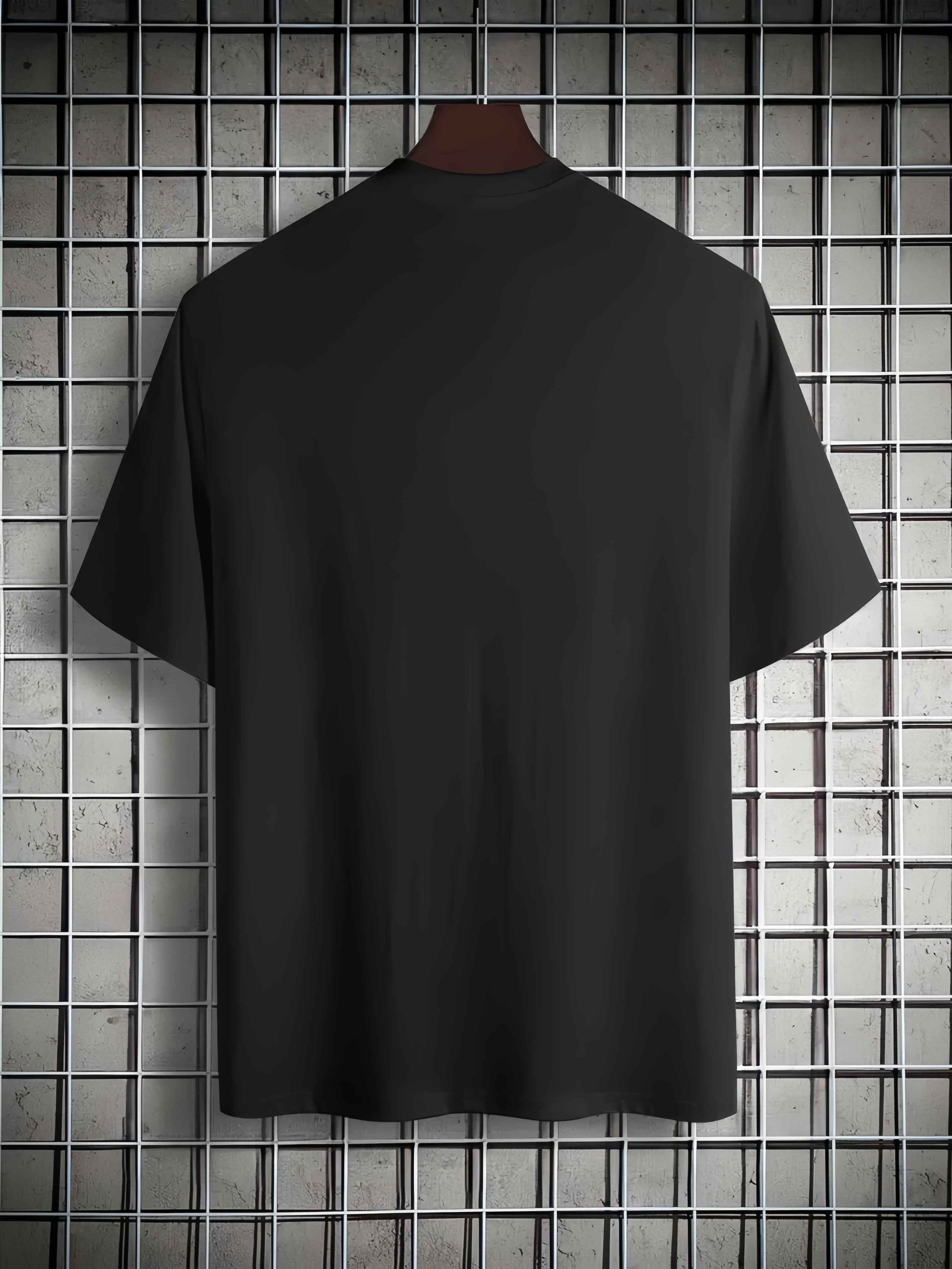 Men's 'God Gives Me Strength' 3D Print T-Shirt - Plus Size Casual Summer Tee