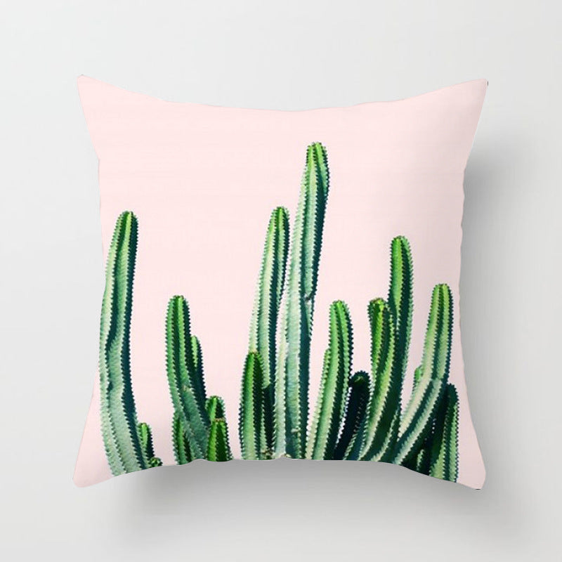 Printed Pillowcase Car Cushion Cover - Decorative Throw Pillow for Vehicle and Home
