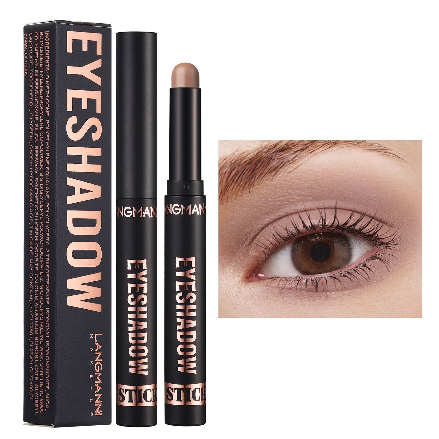 Shimmer Eyeshadow Stick - Easy-Apply Glitter Eyeshadow Stick 24 Shades Available