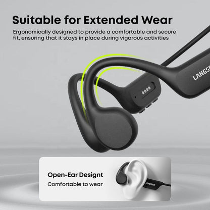 IPX8 Waterproof Headset Swimming Bluetooth Headphones With 32G TF Card Sports Wireless Earbuds Stereo Bone Conduction Earphone - DropOnline.co