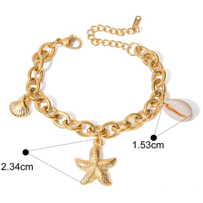 Starfish Pearl Bracelet - DropOnline.co