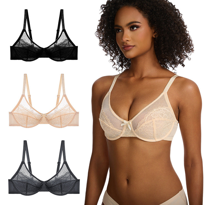 Women's Breathable Soft Steel Ring Bra - Comfortable Support Underwear