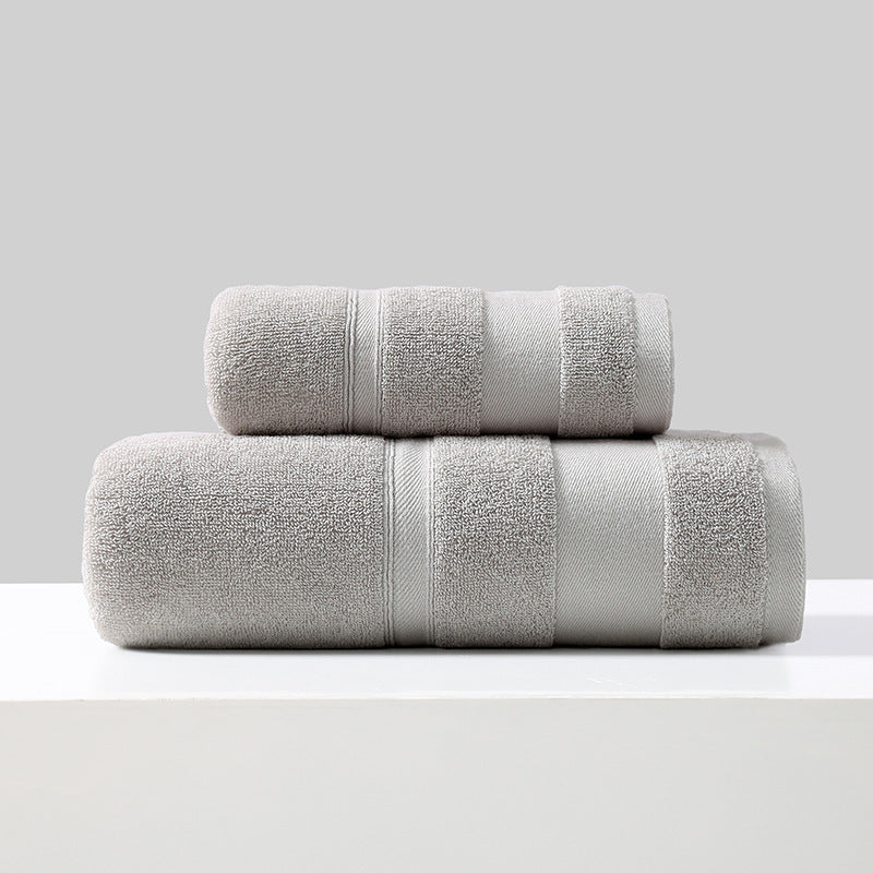 Large 100% Cotton Bath Towel Set - Premium Absorbent