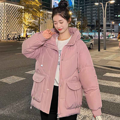 European Bread Short Down Cotton Clothing Cotton Coat Women's