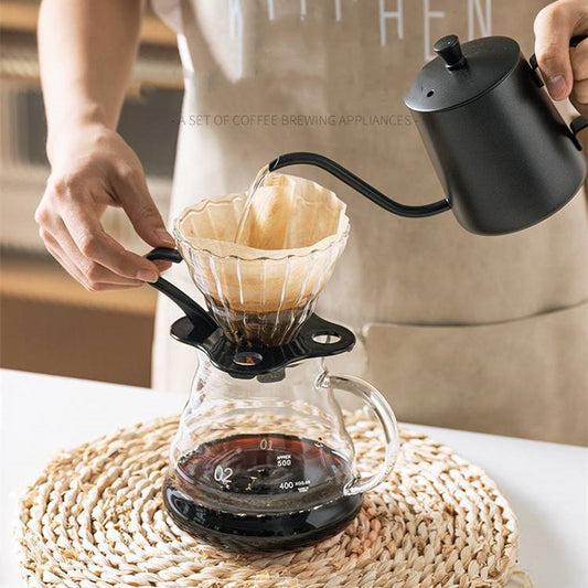 High borosilicate glass coffee pot