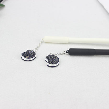 Pendant Gel Pen Student Creativity Popular Black And White - DropOnline.co