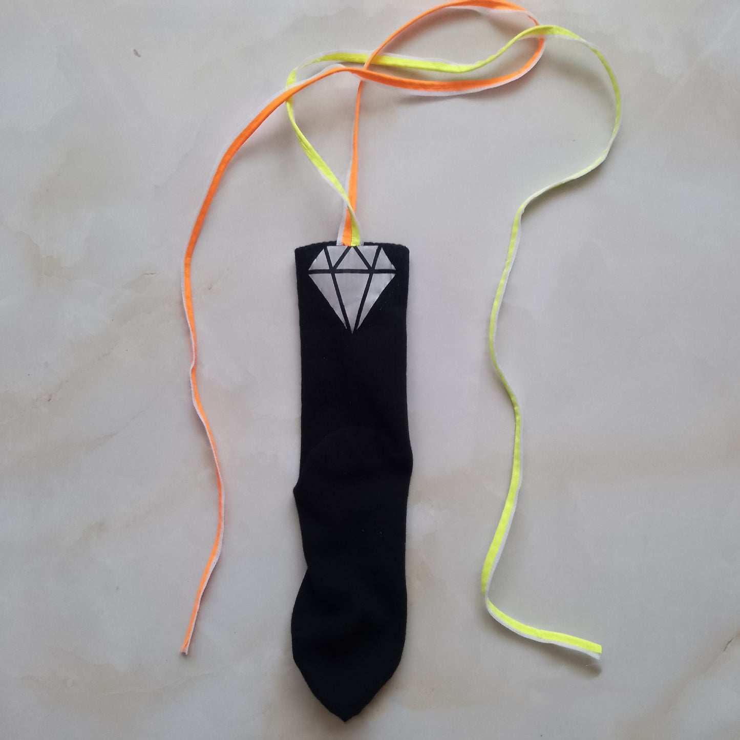 Christmas Reflective Luminous Dance Strap Women's Socks