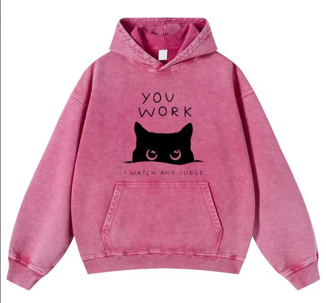 Loose Batik European Size Plus Size Retro Coat