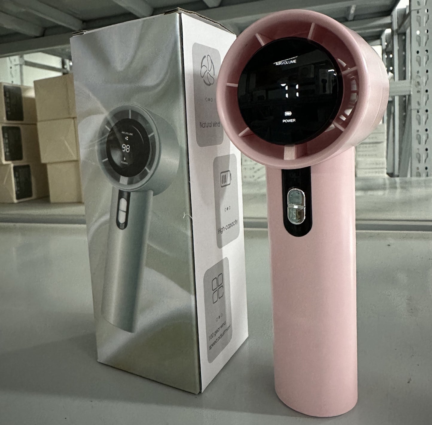 Compact Personal Fan - Portable Mini Cooling Device